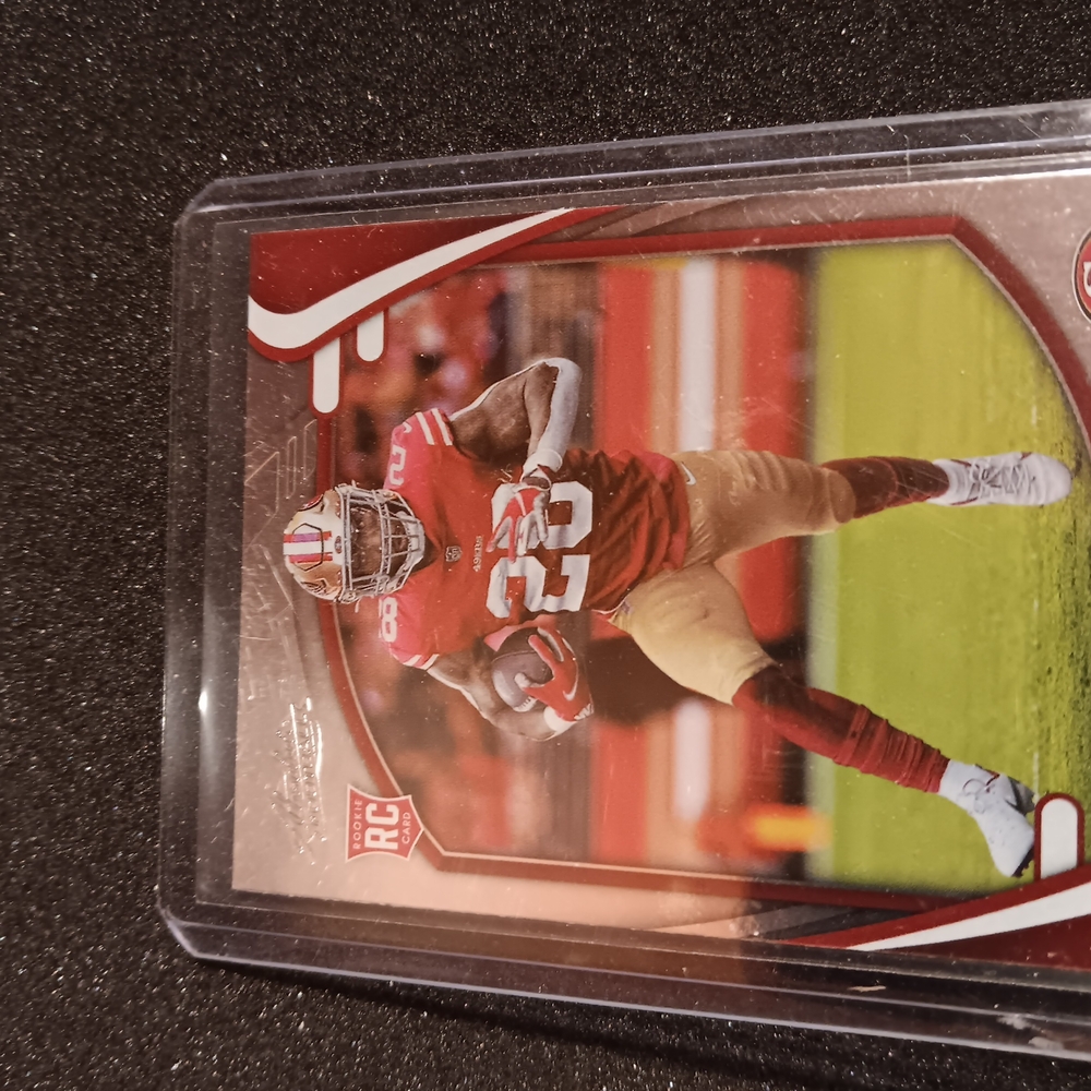 NFL Rookie Card - Red and Gold